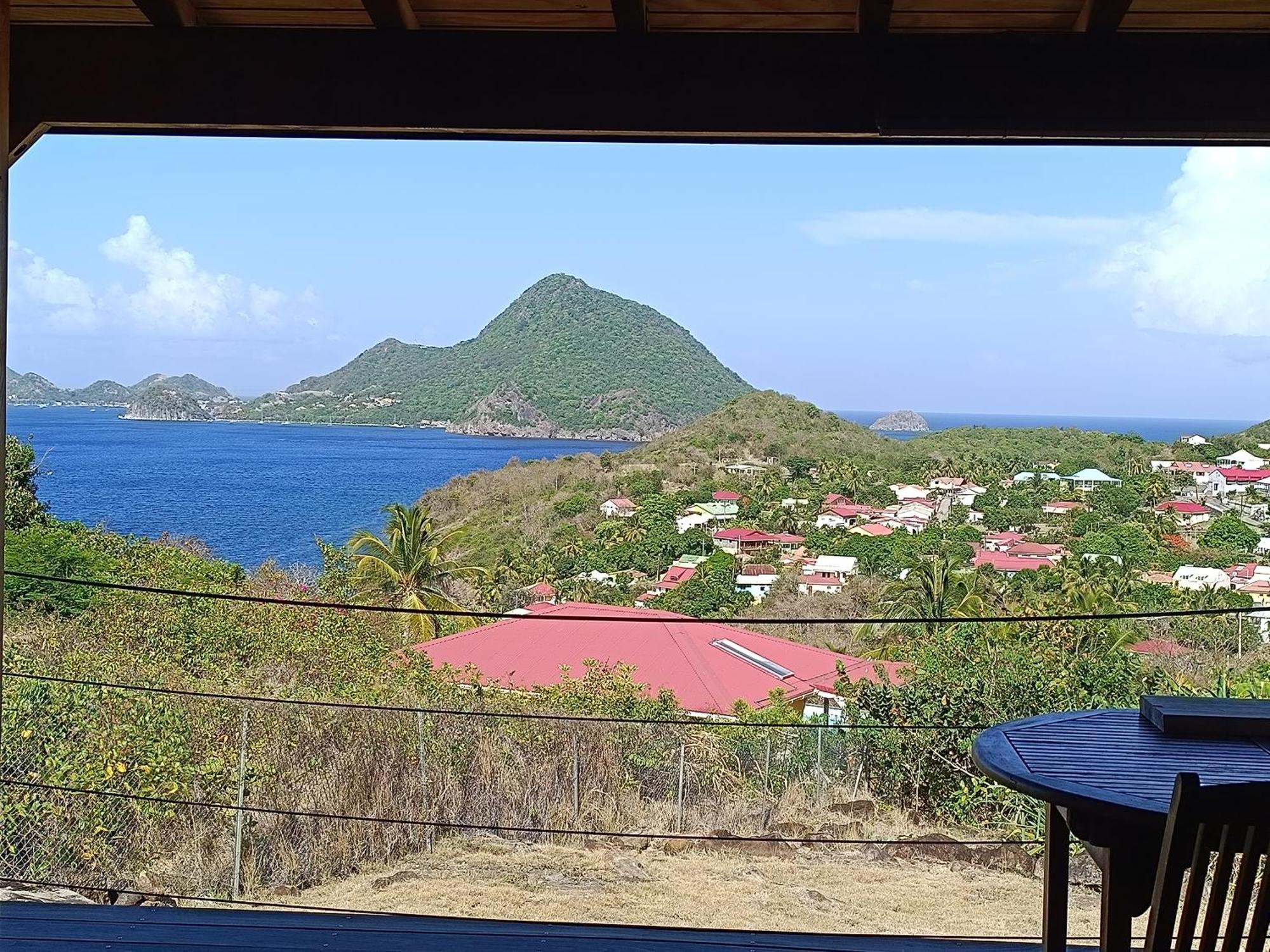 Ti Kaz Anoli Vue Epoustouflante Sur La Baie Villa Terre-de-Bas Exterior photo